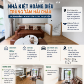 NHÀ KIỆT HOÀNG DIỆU TT HẢI CHÂU – NGANG 6.25M HIẾM, CÁCH ĐƯỜNG 49M